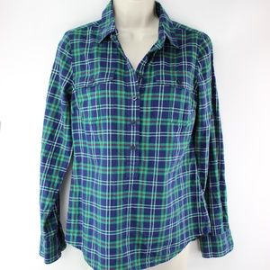 Vineyard Vines Women's Size 2 Tartan Plaid Popover
